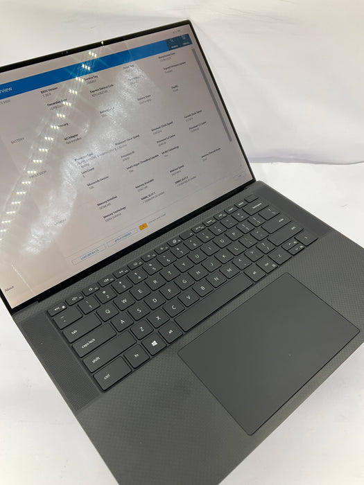 Dell XPS 15 9500 15" Touch Core i9-10885H 512GB 32GB B Win 11 Pro GTX 1650 Ti