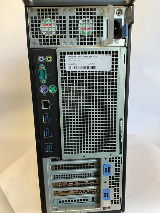 Dell Precision 5820 Tower X-Series Core i9-10980XE 512GB 32GB W11P GTX 2080