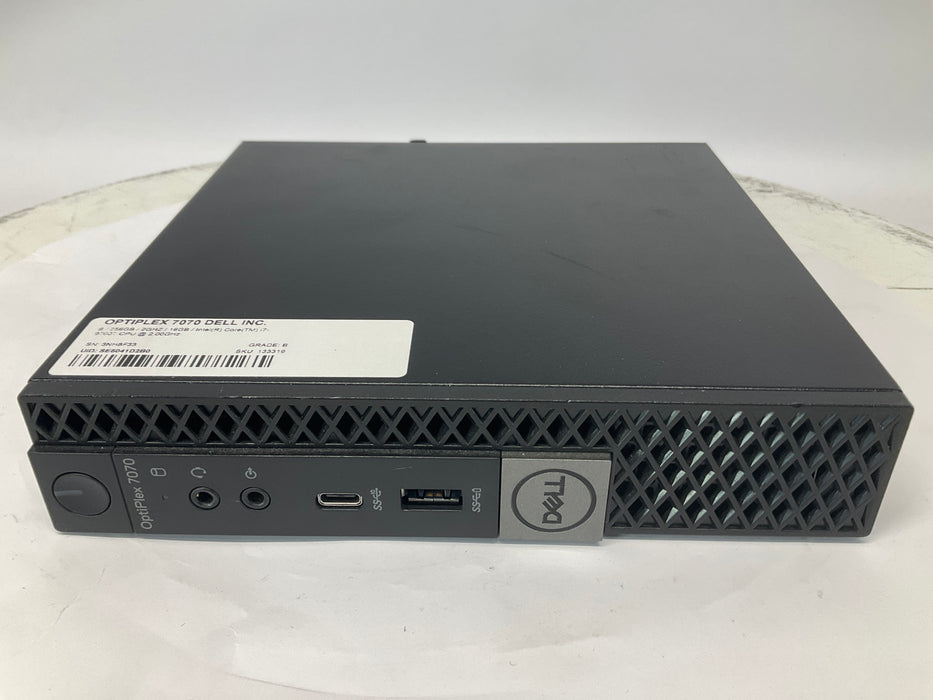 Dell OptiPlex 7070 USFF Core i7-9700T 256GB 16GB A Win 11 Pro