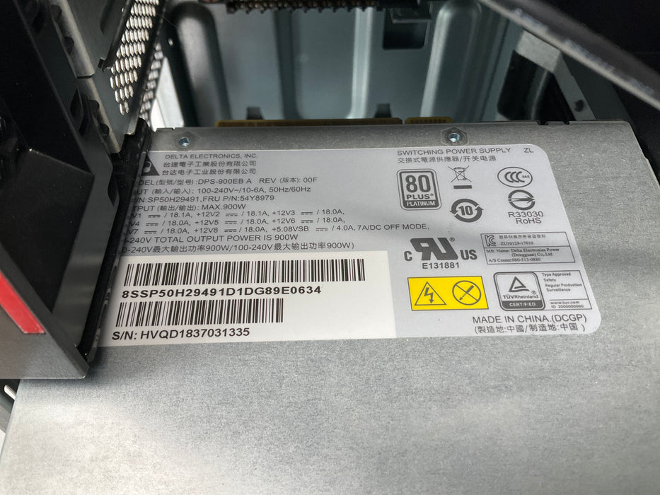 Lenovo ThinkStation P720 Dual Xeon Gold 6134 512GB 32GB Win 11 Pro M4000