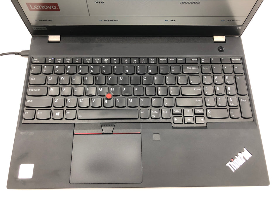 Lenovo ThinkPad T15 Gen 1 15.6" Intel Core i5-10310U 256GB SSD 16GB RAM Win 11 Pro