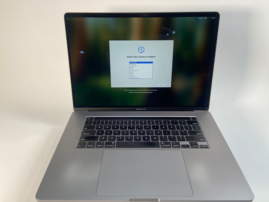 2019 Apple MacBook Pro A2141 (EMC 3347) 16" Intel Core i9-9880H 512GB SSD 16GB RAM macOS Sequoia