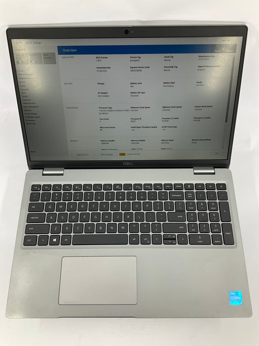 Dell Latitude 5520 15.6" Core i5-1135G7 256GB 16GB B Win 11 Pro