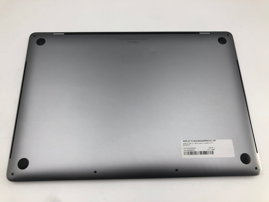 2019 Apple MacBook Pro A2141 16" Intel Core i9-9980HK 512GB SSD 32GB RAM macOS Sequoia