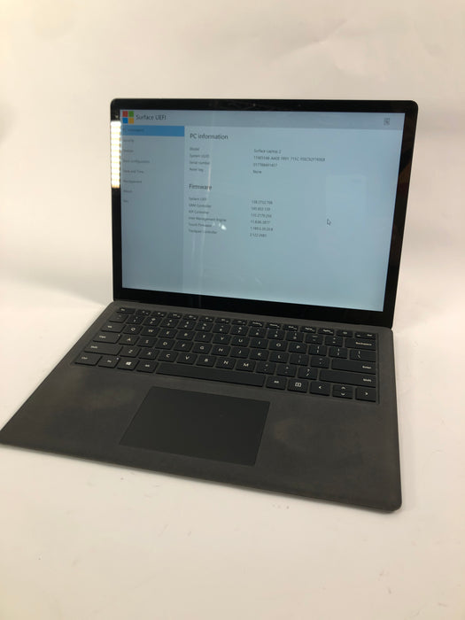 Microsoft Surface Laptop 2 (1769) Black 13.5" Intel Core i7-8650U 512GB SSD 16GB RAM Win 11 Pro