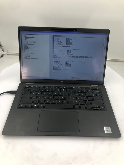 Dell Latitude 7410 Touch 14" Core i7-10610U 256GB 16GB B Win 11 Pro