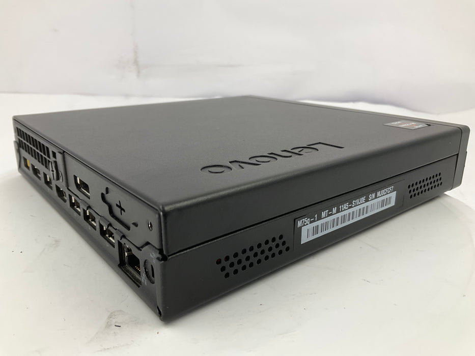 Lenovo ThinkCentre M75q-1 Mini PC AMD Ryzen 3 Pro 3200GE 256GB 16GB B Win 11 Pro
