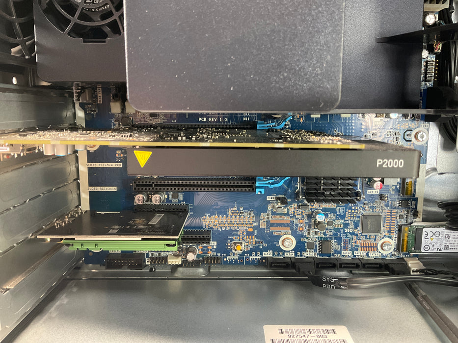 HP Z4 G4 Workstation Xeon W-2123 512GB 32GB Win 11 Pro P2000