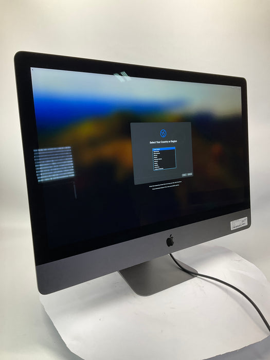 2017 (Late) Apple iMac Pro 27" 5K Xeon W-2170B 4TB 128GB Sequoia