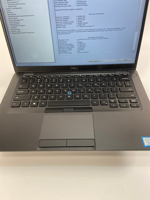 Dell Latitude 5400 14" Intel Core i5-8365U 512GB SSD 16GB RAM Win 11 Pro