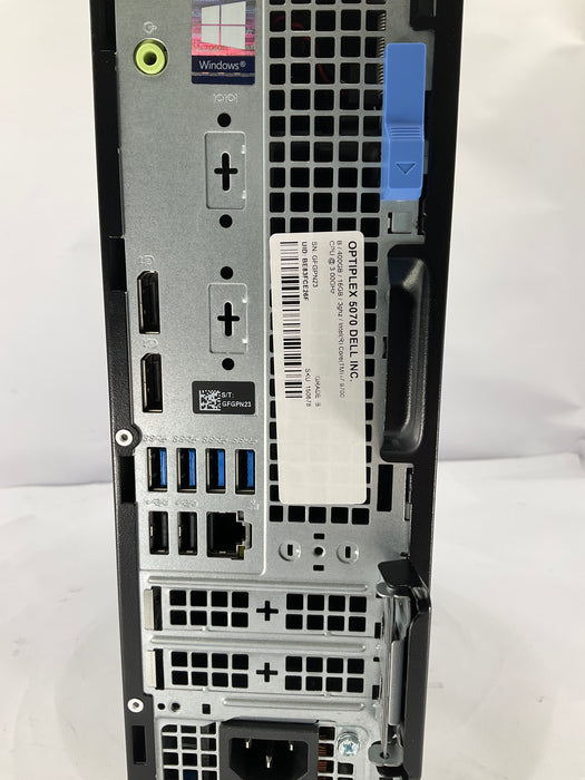 Dell Optiplex 5070 SFF Core i7-8700 400GB 16GB B Win 11 Pro