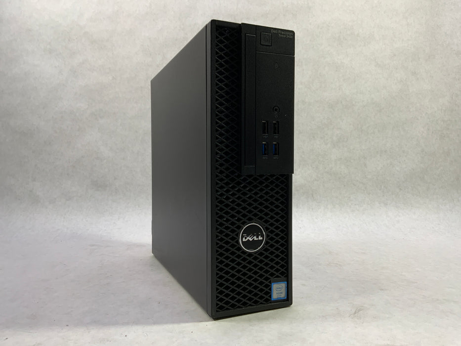 Dell Precision Tower 3420 Desktop Intel Xeon E3-1270 v5 500GB SSD 16GB RAM Win 10 Pro Quadro K1200
