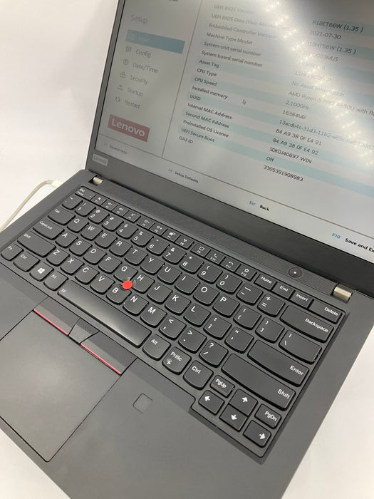 Lenovo Thinkpad T14 Gen 1 14" AMD Ryzen 5 Pro 4650U 512GB 16GB B Win 11 Pro