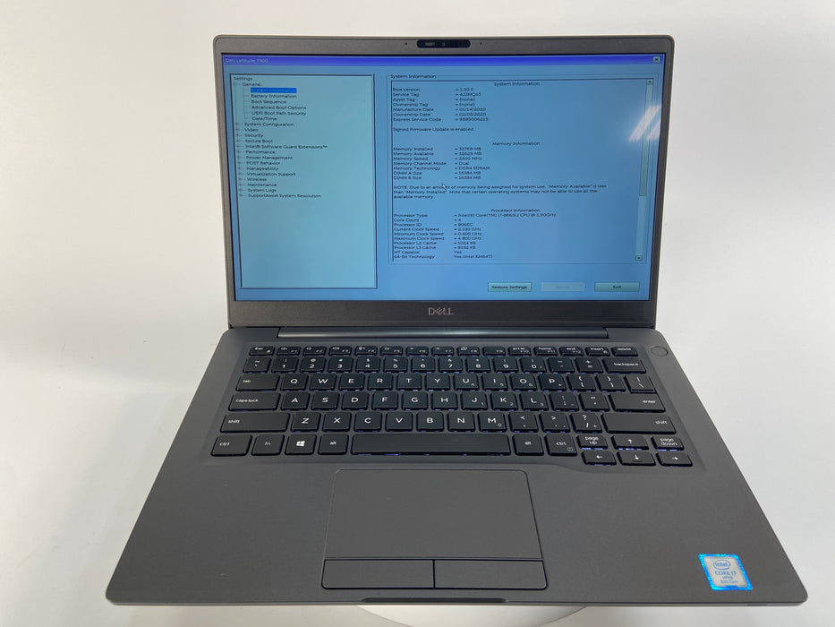 Dell Latitude 7300 13.3" Intel Core i7-8665U 256GB SSD 32GB RAM Win 11 Pro