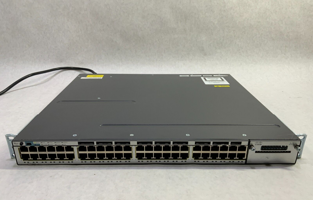 Cisco Catalyst 3750X 48-Port PoE WS-C3750X-48PF-S V04 1xPSU