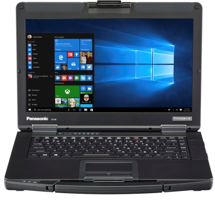 Panasonic Toughbook CF-54 14" Semi-Rugged i5-7300U 256GB SSD 8GB RAM Win 10 Pro