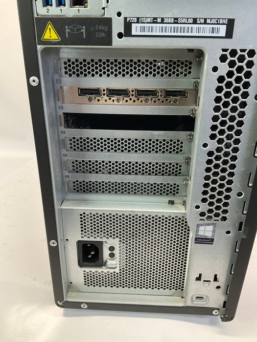 Lenovo ThinkStation P720 Workstation Xeon Gold 6246 2TB 32GB W11P