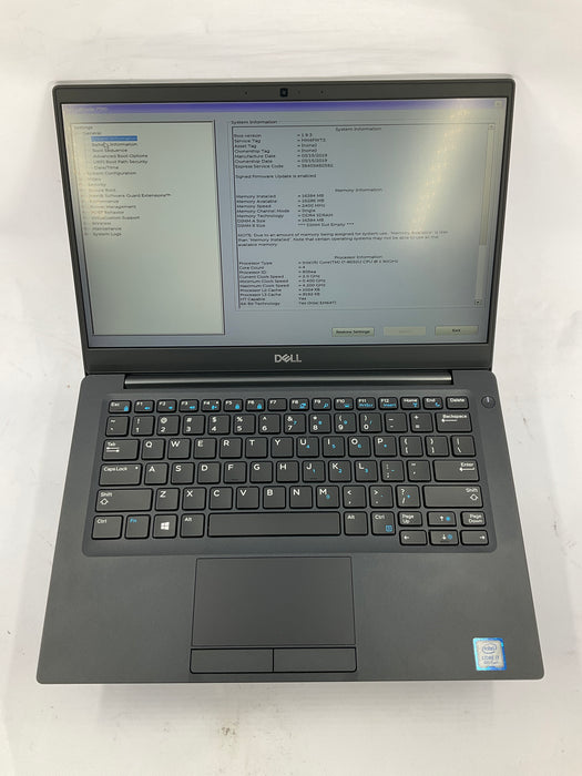 Dell Latitude 7390 13" Touch Core i7-8650U 512GB 16GB A Win 11 Pro
