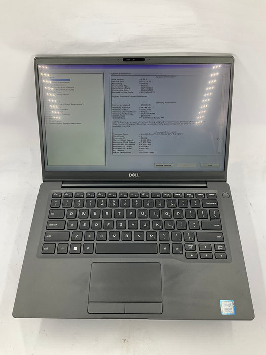 Dell Latitude 7400 14" Touch Core i7-8665U 500GB 16GB B Win 11 Pro