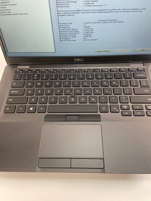 Dell Latitude 5400 14" Intel Core i7-8665U 512GB SSD 16GB RAM Win 11 Pro