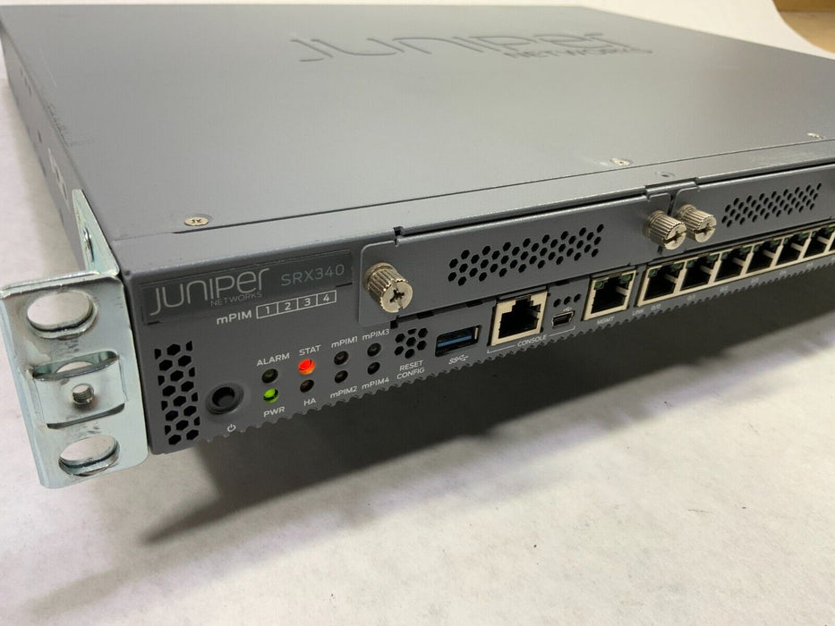Juniper Networks SRX340 Services Gateway Router
