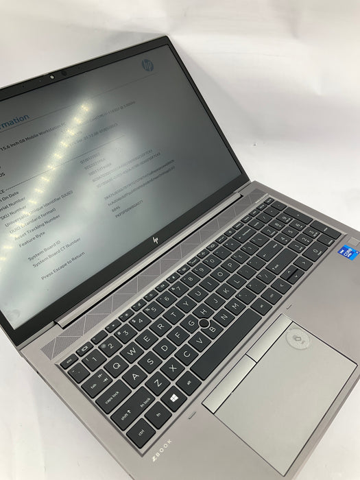 HP Zbook Firefly G8 15.6" Core i7-1185G7 512GB 16GB B Win 11 Pro