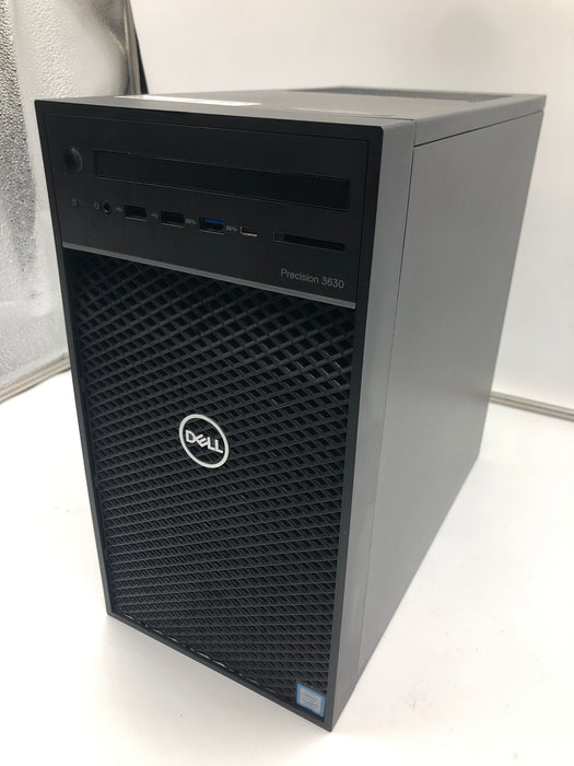 Dell Precision 3630 Tower Intel Core i7-8700K 256GB SSD 32GB RAM Win 11 Pro GTX 1060