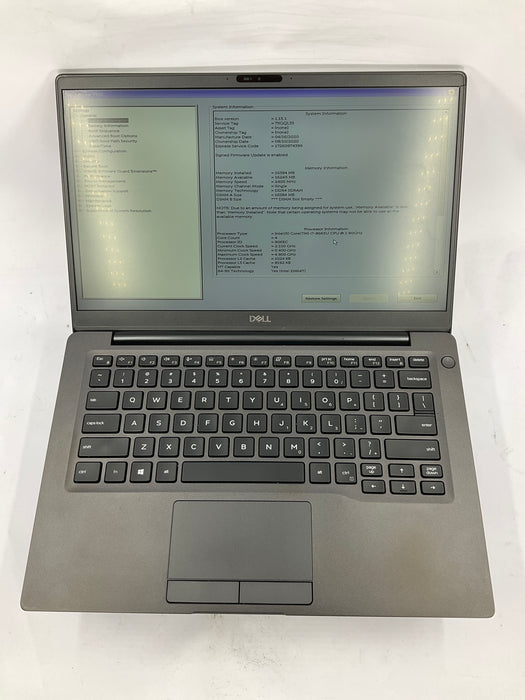 Dell Latitude 7400 14" Touch Core i7-8665U 256GB 16GB B Win 11 Pro
