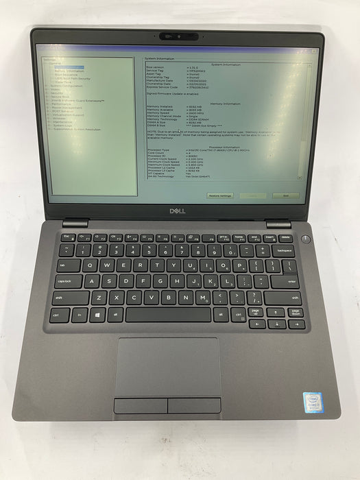 Dell Latitude 5300 13.3" Core i7-8665U 256GB 8GB A Win 11 Pro