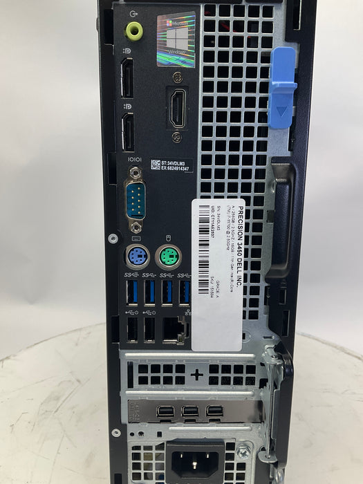 Dell Precision 3450 SFF Core i7-11700 256GB 16GB A Win 11 Pro