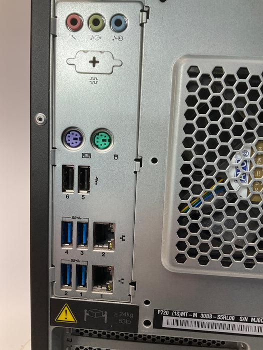 Lenovo ThinkStation P720 Xeon Gold 6246 256GB 32GB Win 11 Pro RTX 2080