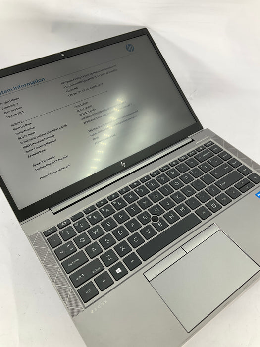 HP Zbook Firefly G8 15.6" Core i5-1135G7 512GB 16GB B Win 11 Pro