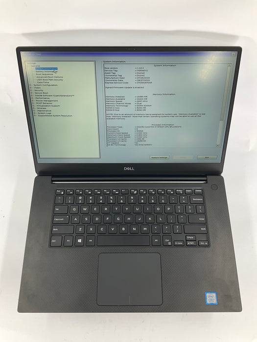 Dell XPS 15 7590 15.6" Core i7-9750H 1TB 16GB Win 11 Pro GTX 1650