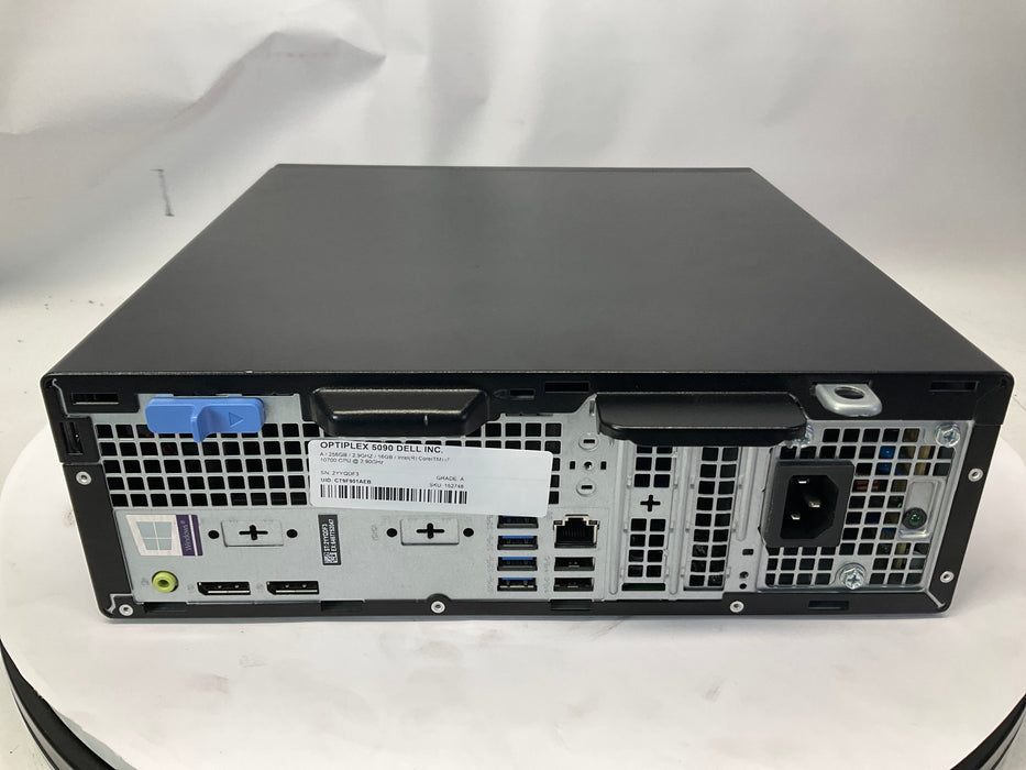 Dell OptiPlex 5090 SFF Core i7-10700 256GB 16GB A Win 11 Pro
