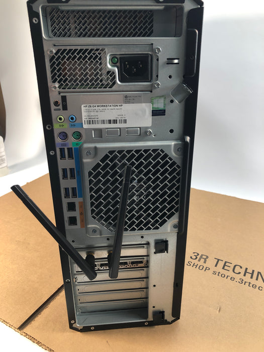 HP Z6 G4 Workstation Tower Intel Xeon Gold 5218 (16-core) 512GB SSD 2TB HD 64GB RAM Win 11 Pro M4000