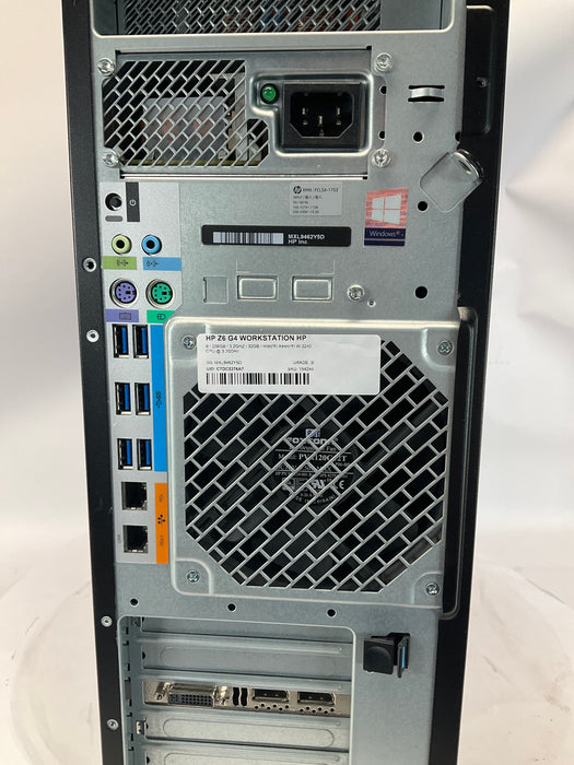 HP Z6 G4 Workstation Xeon W-3245 256GB 32GB Win 11 Pro K4200