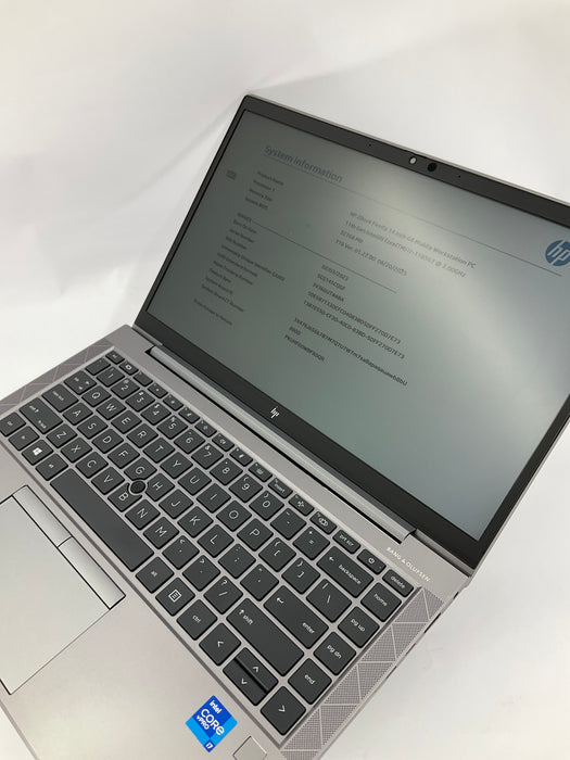 HP Zbook Firefly G8 14" Core i7-1185G7 256GB 32GB B Win 11 Pro