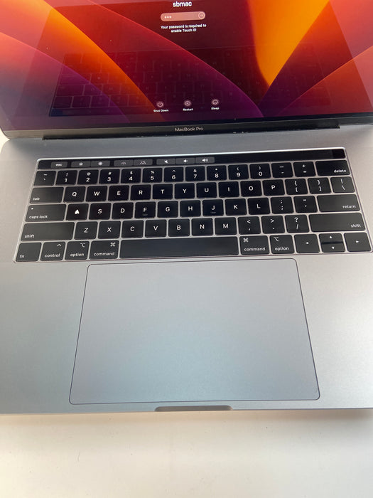 2019 Apple MacBook Pro A1990 (EMC 3359) 15.4" Intel Core i9-9880H 512GB flash 16GB RAM macOS Sequoia