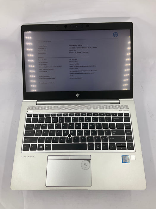 HP EliteBook 840 G6 14" Touch Core i7-8665U 256GB 16GB B Win 11 Pro