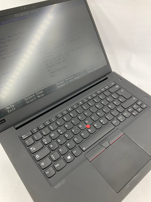 Lenovo ThinkPad P1 Gen 2 15.6" Core i7-9850H 256GB 32GB W11P T1000 *READ*