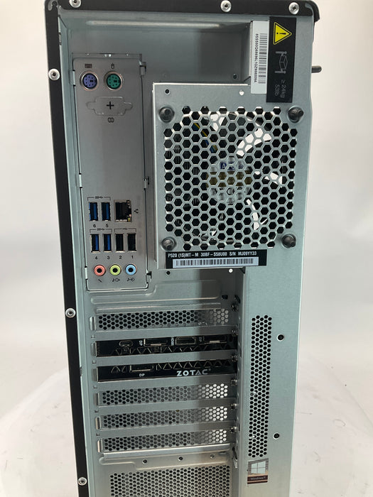 Lenovo ThinkStation P520 Xeon W-2125 1TB 32GB Win 11 Pro RTX 2080 Ti