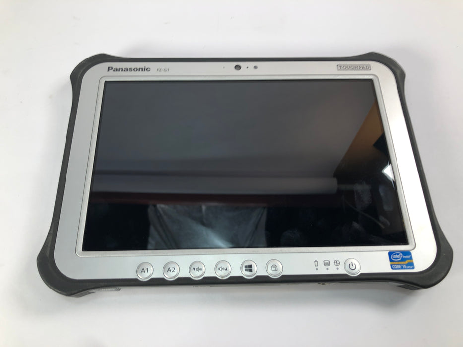 Panasonic Toughpad FZ-G1 10.1" Rugged Tablet Intel Core i5-3437U 256GB SSD 8GB RAM A Win 10 Pro