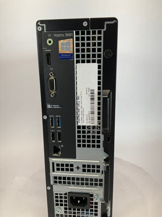 Dell Vostro 3681 SFF Core i5-10400 256GB 16GB B Win 11 Pro