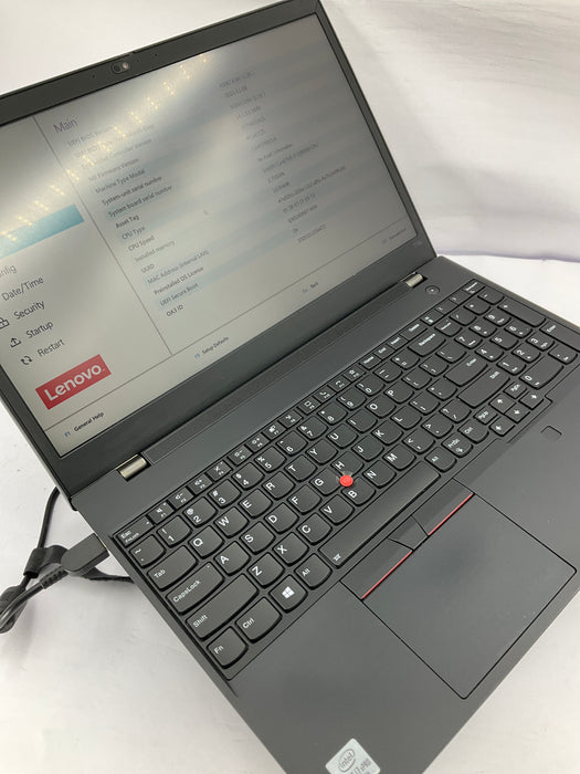 Lenovo ThinkPad T15p Gen 1 16" Core i7-10850H 512GB 16GB B Win 11 Pro GTX 1050