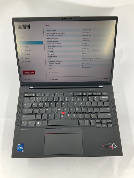 Lenovo ThinkPad X1 Carbon 11th Gen 14" Touch Core i7-1365U 1TB 32GB Win 11 Pro