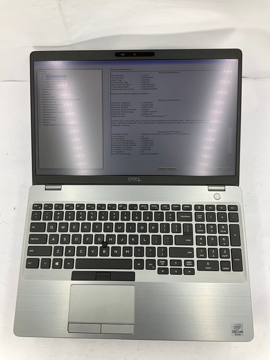 Dell Latitude 5510 16" Touch Core i7-10610U 512GB 16GB B Win 11 Pro