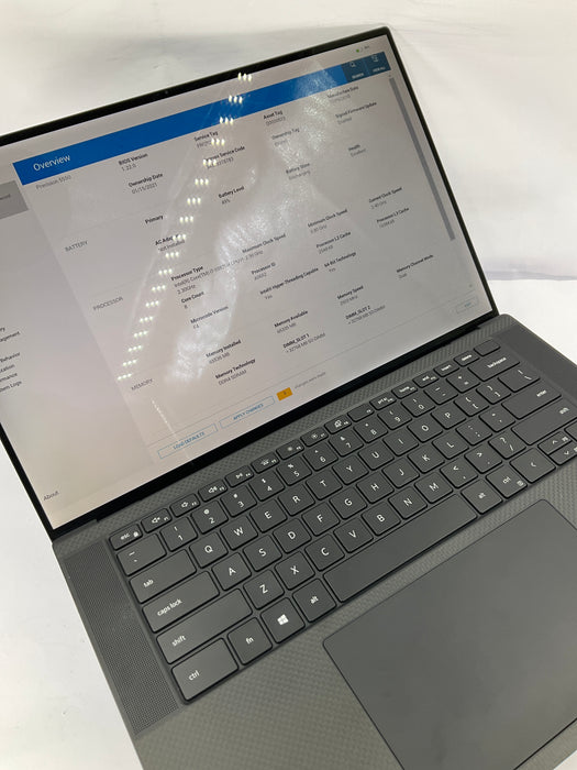 Dell Precision 5550 15" Touch Core i7-10875H 512GB 64GB Win 11 Pro T2000