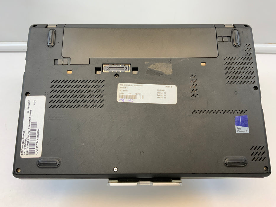 Lenovo ThinkPad X240 12.5" Intel Core i5-4200U 256GB SSD 8GB RAM Win 10 Pro