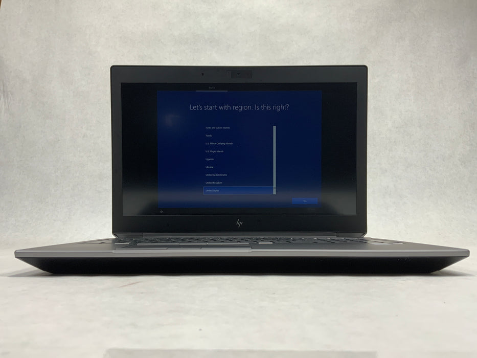 HP ZBook 15 G5 15.6