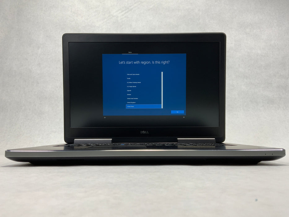 Dell Precision 7710 Intel Core i7-6820HQ 256 GB SSD + 1 TB HDD 16